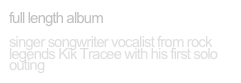 full length album 
Stephen Shareaux”•”Golden”
singer songwriter vocalist from rock legends Kik Tracee with his first solo outing
